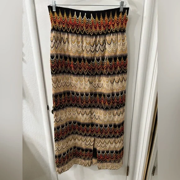 Vintage 1960s Handwoven Tribal Maxi Skirt, Very Unique and Beautiful Piece - Picture 3 of 9